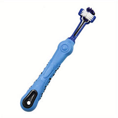 3 Sided Pet Toothbrush for Dog and Cat Teeth Cleaning