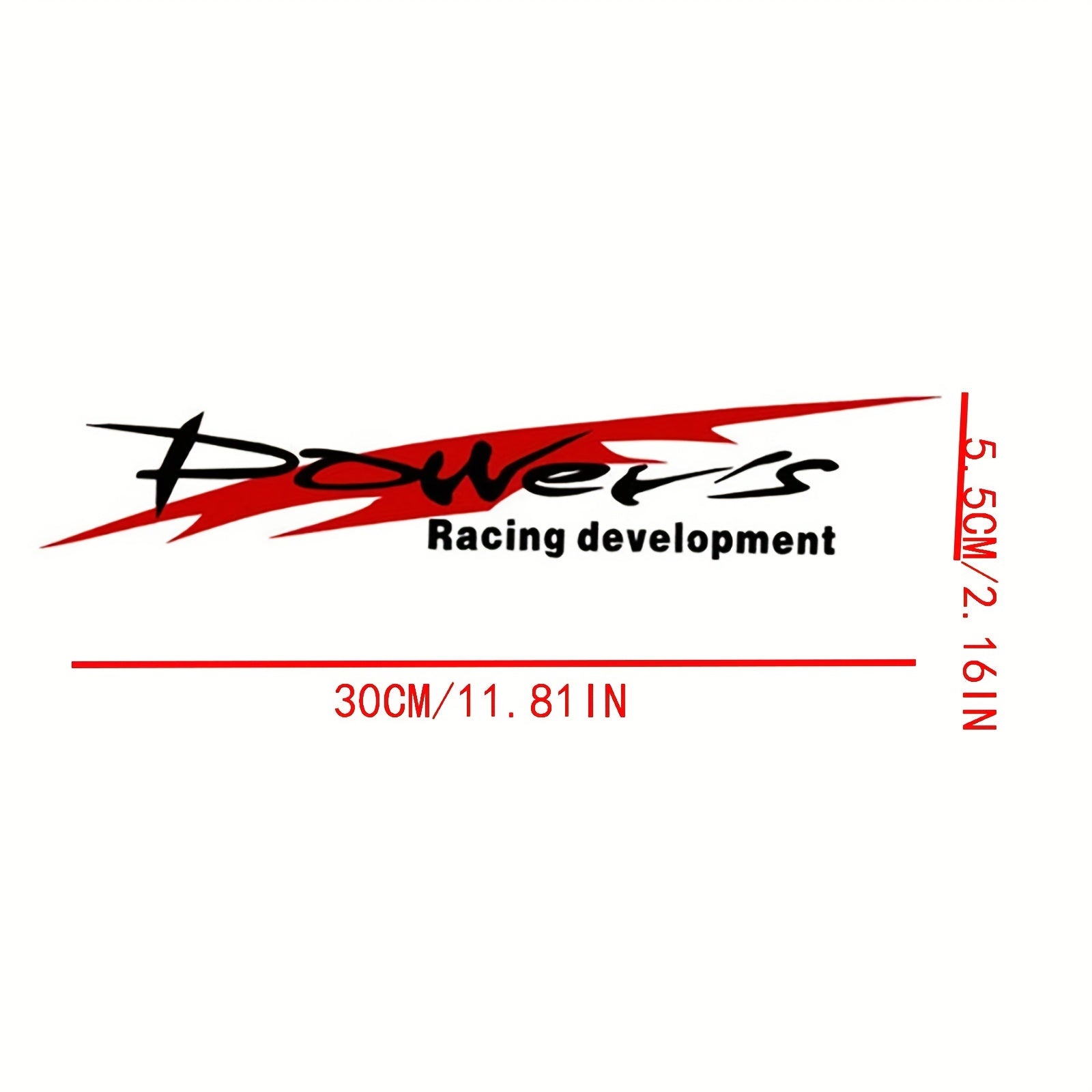 Power's Racing Development Sports Sticker