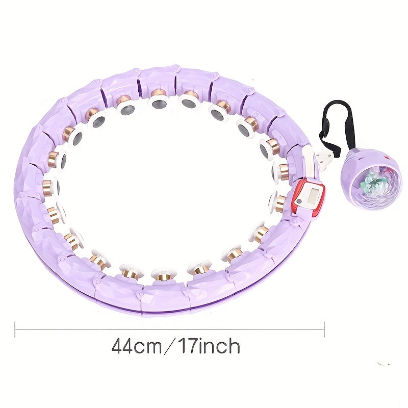 Smart Weighted Fitness Hoop for Waist Abdomen Training
