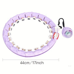Smart Weighted Fitness Hoop for Waist Abdomen Training