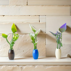 Mini Green Plant Potted Simulation Flower for Dollhouse Ornaments
