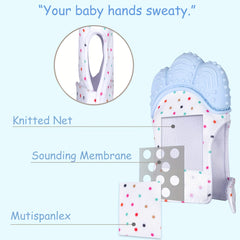 Soothing Teething Mitten Baby Teething Toy Self Soothing Teether