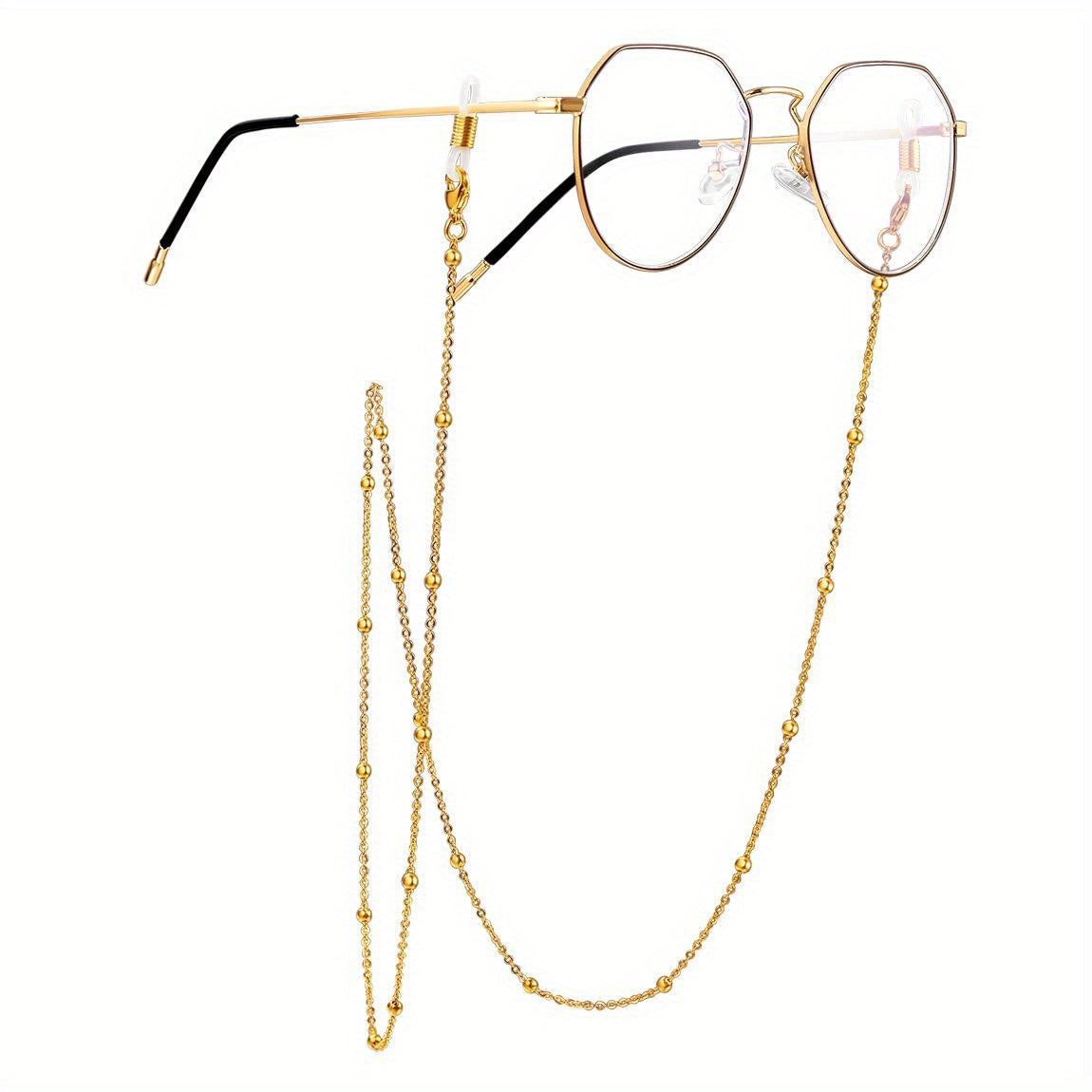 Stainless Steel Glasses Chain Anti Slip Eyeglasses Lanyard Strap