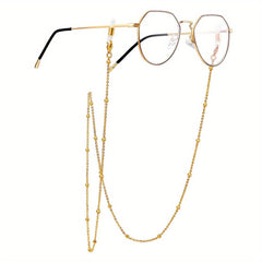 Stainless Steel Glasses Chain Anti Slip Eyeglasses Lanyard Strap