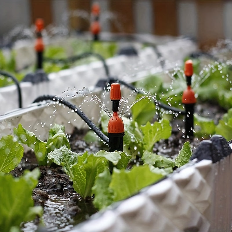 Adjustable Garden Dripper Irrigation Atomizer - 20pcs
