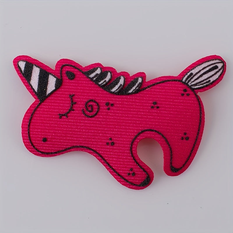 3pcs DIY 3D Printing Animal Cloth Stickers for Kids Clothing Decoration