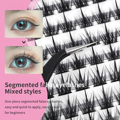 12 Rows False Eyelashes 50P C Curling DIY Eyelash Extensions for Girls & Women