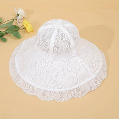 Wode Bim Lace Bucket Hat Classic Sun Hat For Women