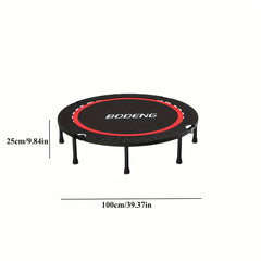 Foldable Trampoline Indoor Bounce Bed For Gym & Home 40inch