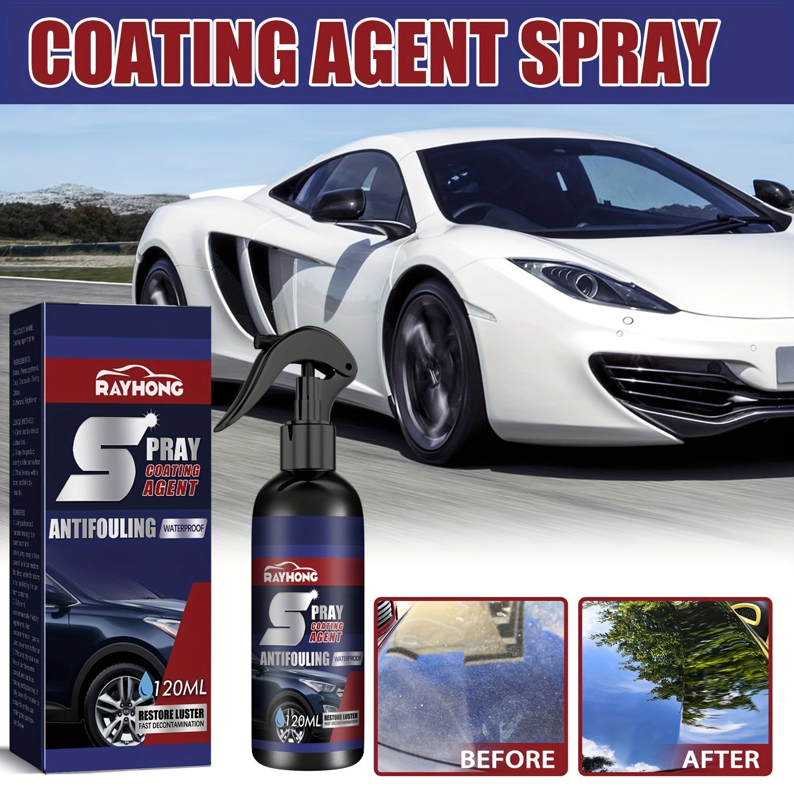 Nano Coating Spray for Car Paint Protection