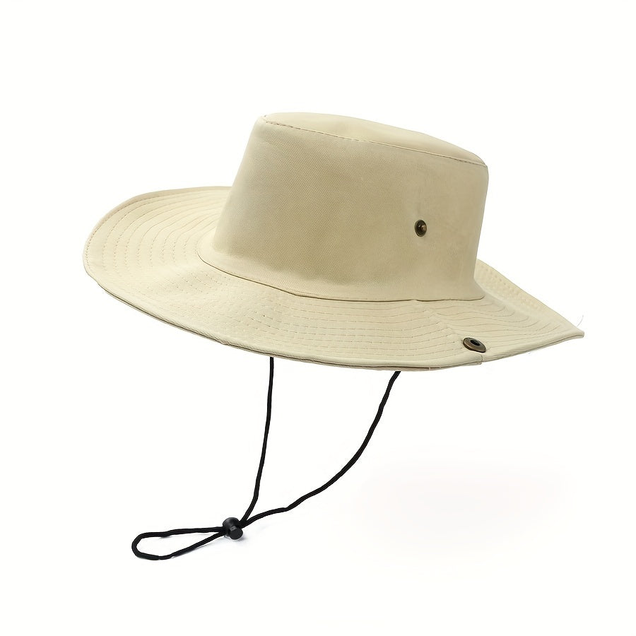 Unisex Sunshade Bucket Hat with Adjustable Sun Hat