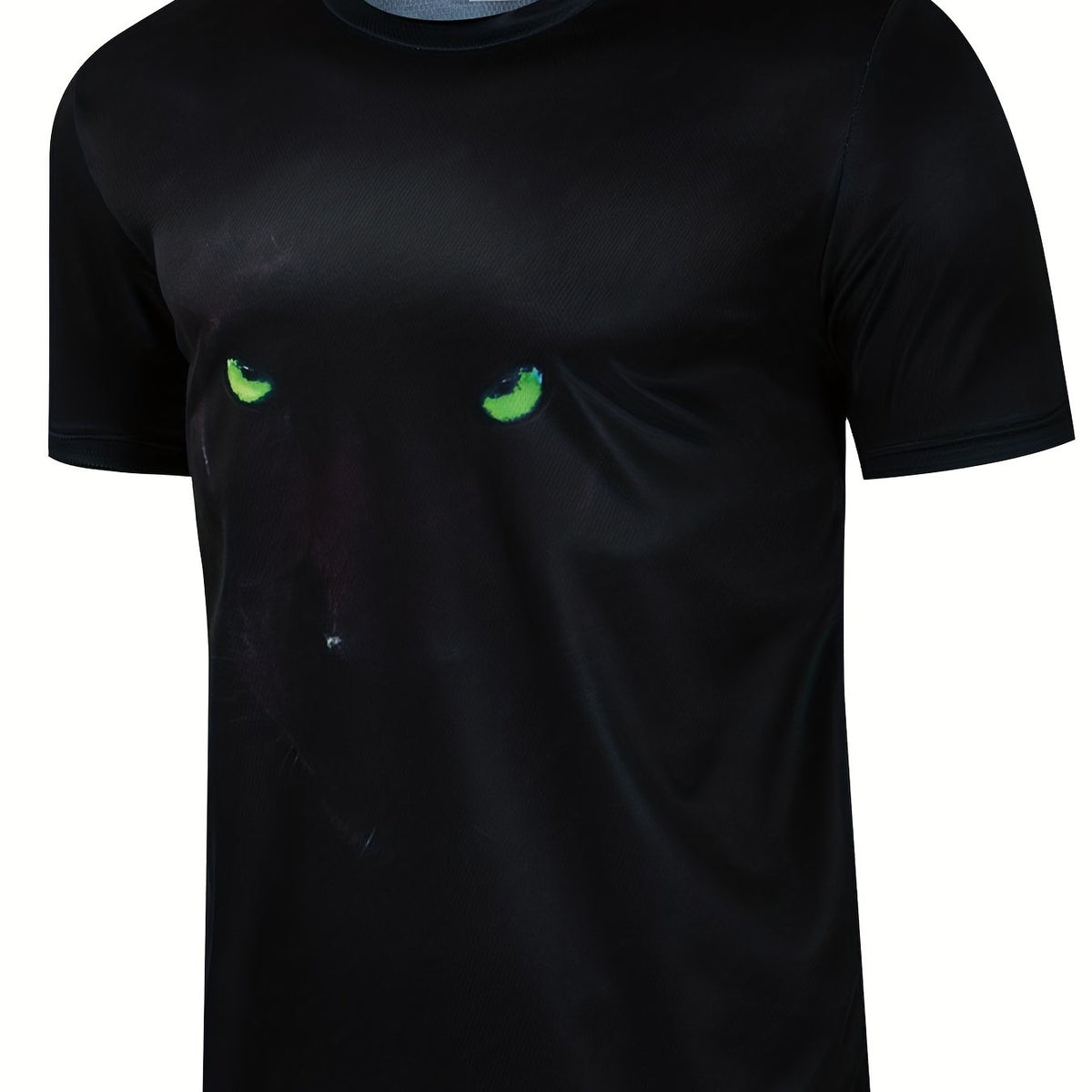 Men's Leopard Graphic T Shirt 3D Print Breathable Summer Outdoors