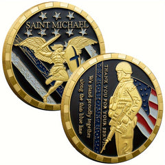 St. Michael Prayer Challenge Coin