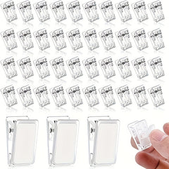 60pcs Tapestry Clips Sticky Clips Wall Clips Photo Clips Poster Clips
