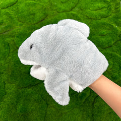 Shark Hand Puppet Plush Story Toy