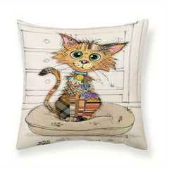 Animal Pattern Cushion Cover for Home Decor