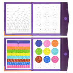 Interactive Fraction Learning Book for Kids
