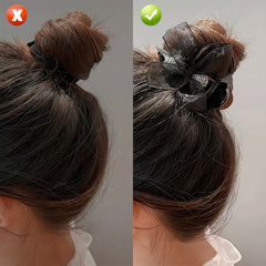 Rhinestone Bow Hair Claw Clip for Women