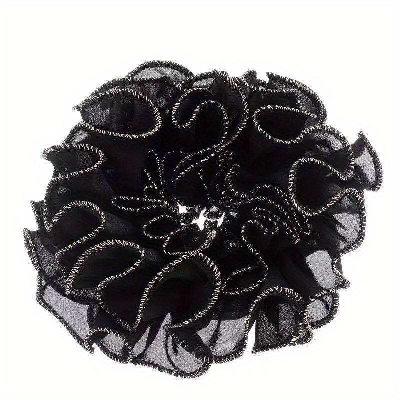 Solid Mesh Hair Rope Ponytail Holder Hair Accessories For Women