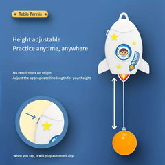 Kids Table Tennis Racket Set for Parent-Child Training