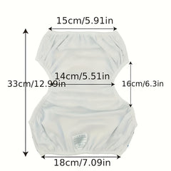 Cute Baby Swim Set: 1pc Swim Diaper & 1pc Diaper Bag