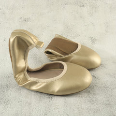 Women's Solid Ballet Shoes Slip On Soft Sole Lightweight Shoes
