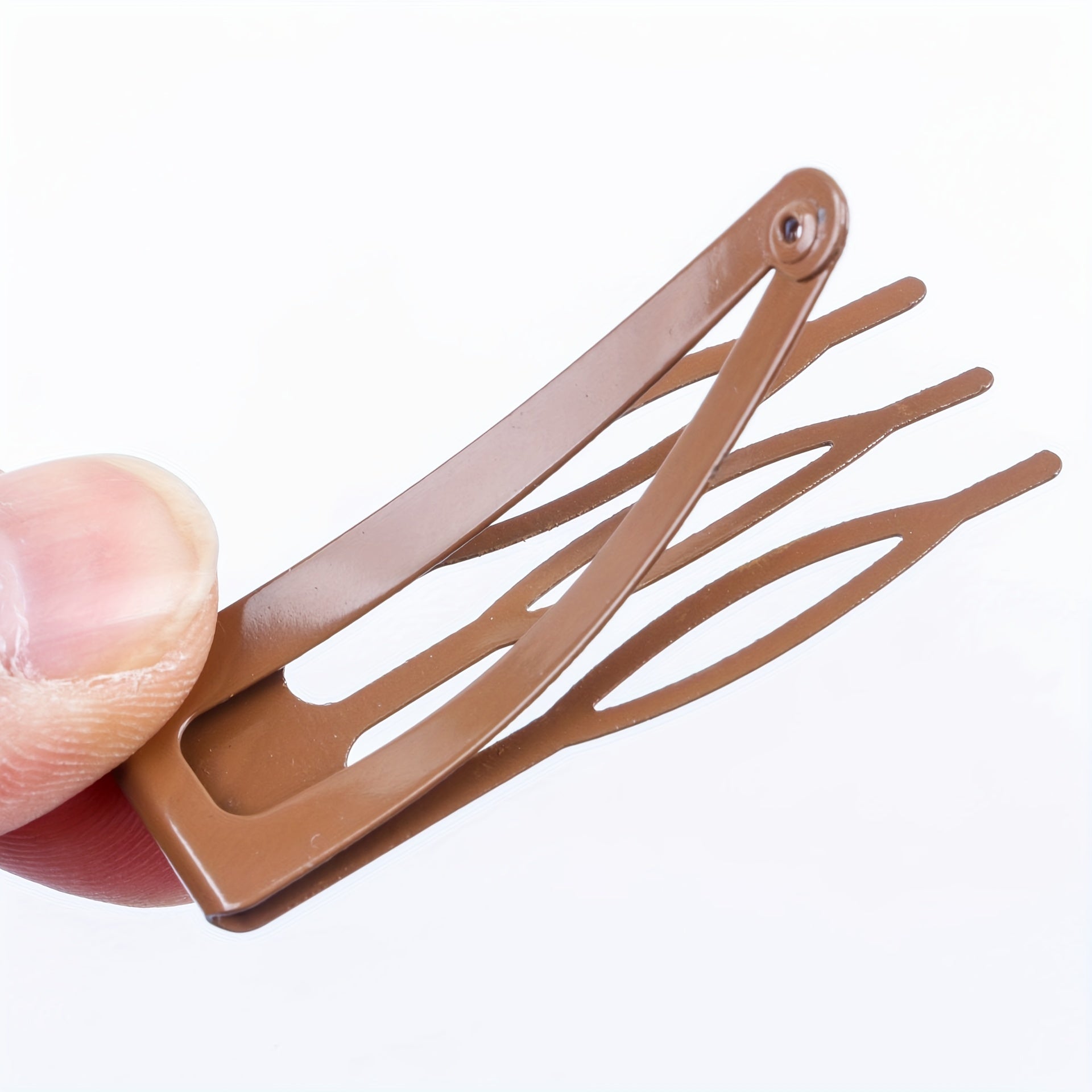 Metal Snap Clip Nonslip Hair Clip Style Hair Clip