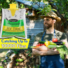 Disposable Hanging Fly Traps 2-Pack Pest Control Indoor/Outdoor