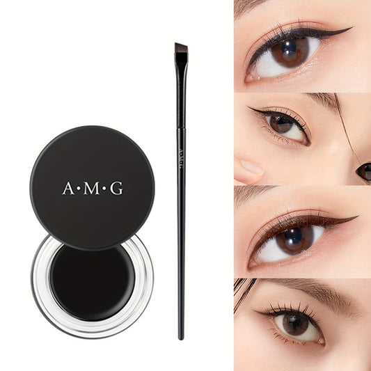 Matte Waterproof Eyeliner Cream with Brushes