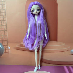 26 Doll 11 81inch Skinny Cartoon 3D Animation Face Dream Eyes 26 Flat Body Doll