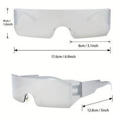 Y2K Cyberpunk Sunglasses Anti Glare Sports Glasses UV400