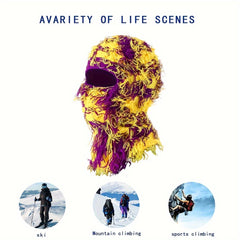 Knitted Balaclava Winter Mask Windproof Ski