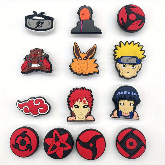 Anime Shoe Charms PVC Decoration Pins Gift for Teens