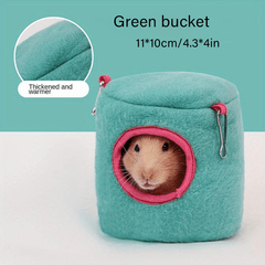 Rabbit Ear Patterned Hamster Bed - Keep Your Pet Warm and Comfy