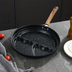 Breakfast Egg Frying Pot Pan Multifunctional Four-Hole Three-Hole Purpose
