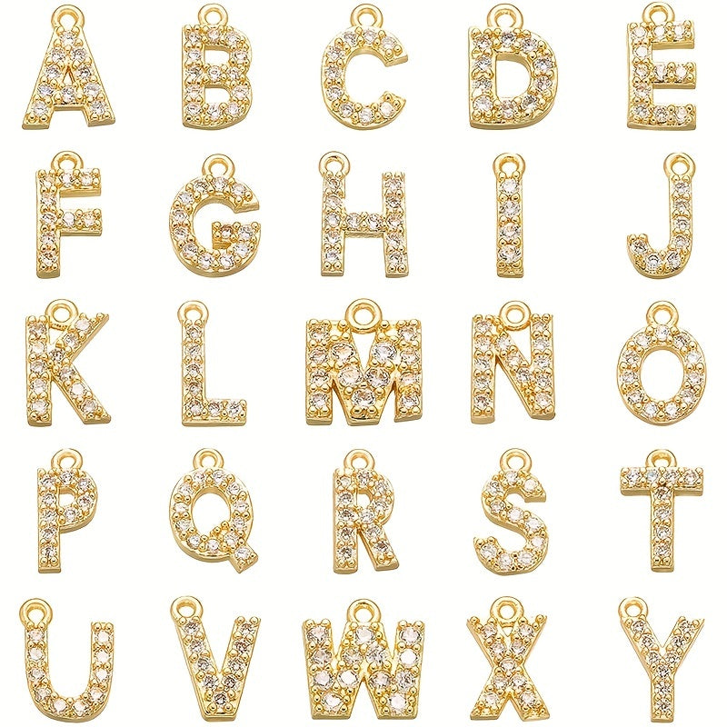 Custom Name Zircon Necklace Personalized Crystal Name Necklace Pendant Chain