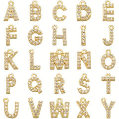 Custom Name Zircon Necklace Personalized Crystal Name Necklace Pendant Chain
