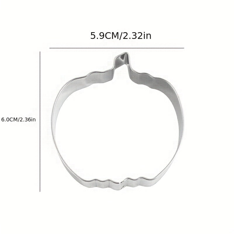 7pcs Halloween Cookie Cutters Stainless Steel Candy Mold Pumpkin Witch Molds