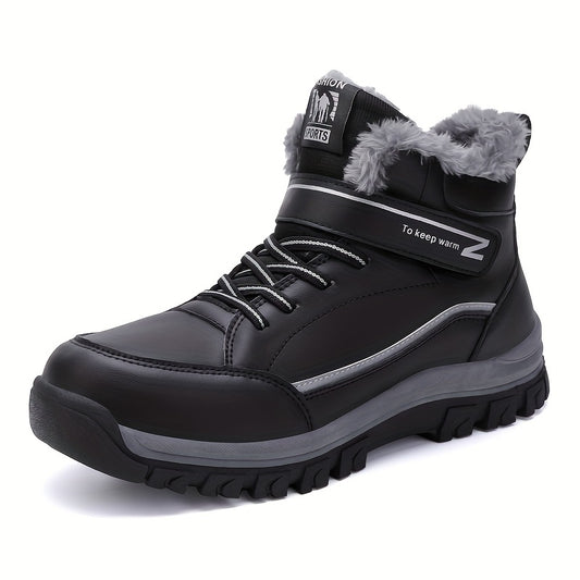Women's Winter Walking Shoes Non-Slip Warm Plush Inner Comfort Hiking Shoes