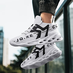 Men's Mesh Breathable Non Slip Running Shoes Blade Type Shoes