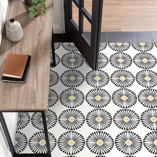 Moroccan Mosaic Look Self Adhesive PVC Tile