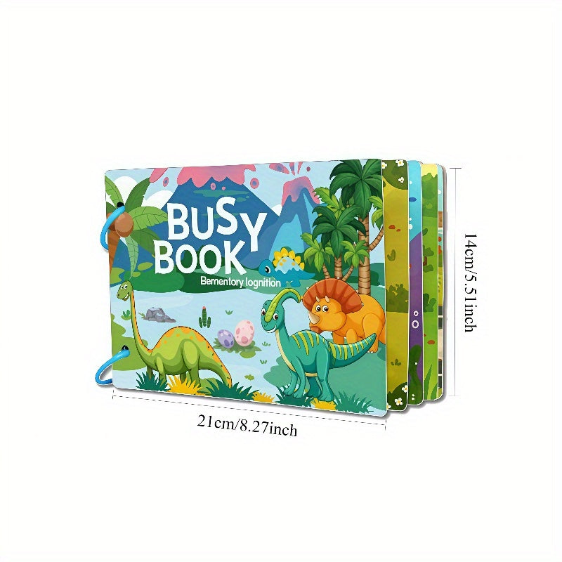 Interactive Quiet Book for Toddlers Educational Sensory Learning Activity Toy