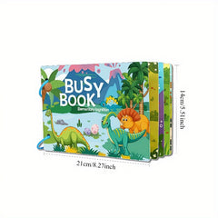 Interactive Quiet Book for Toddlers Educational Sensory Learning Activity Toy