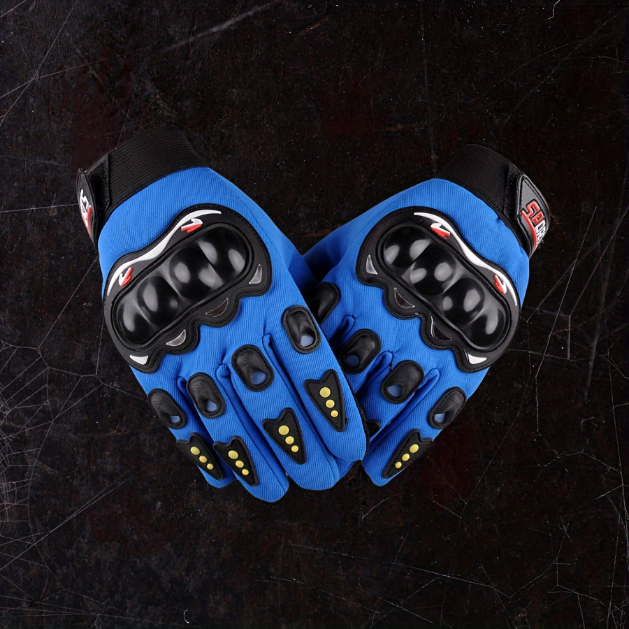 Men's Anti Slip Motorcycle Gloves Protective Racing Cycling