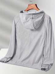 Men's Sun Protection Hooded Jacket for Outdoor Activities