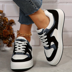Women's Classic Sports Sneakers Casual Platform Flat Shoes