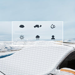 Car Snow Shield Front Windshield Sun Shield Thickened Snow Shield