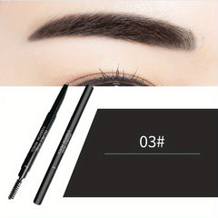 Long Lasting Double Ended Eyebrow Pencil Waterproof Sweat Proof