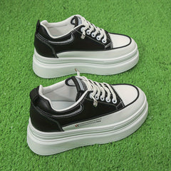 Women's Height Increasing Casual Sneakers Thick Bottom Shoes