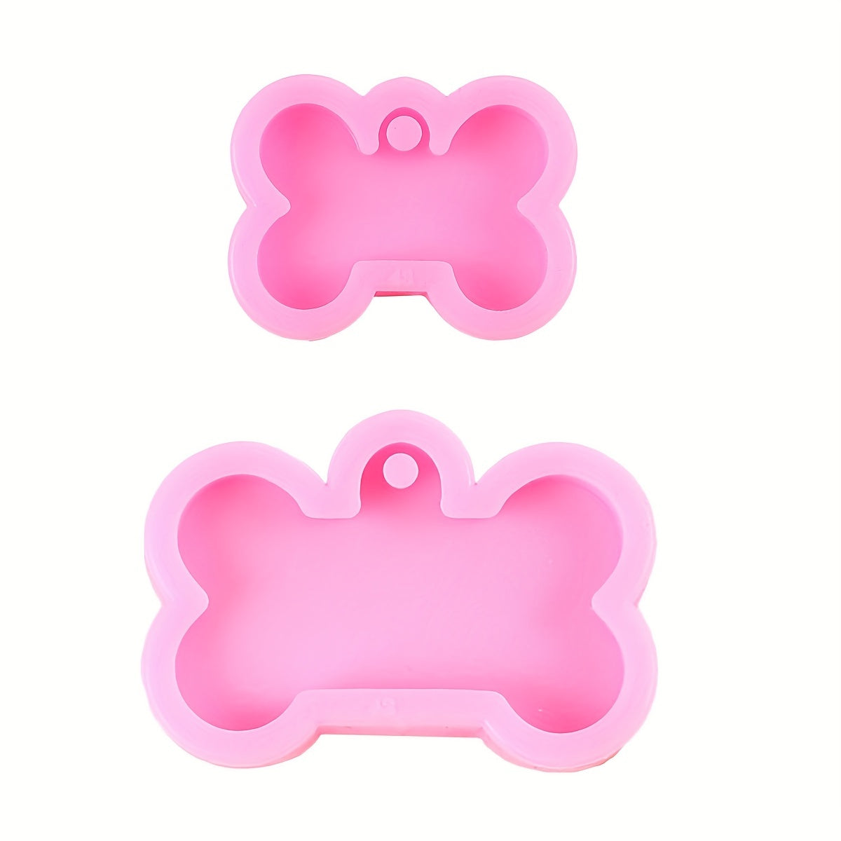 4pcs Dog Bone Silicone Mold Epoxy Resin Mold DIY Crafts